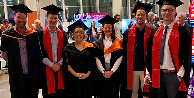 Jenna Kelley at her ACU graduation