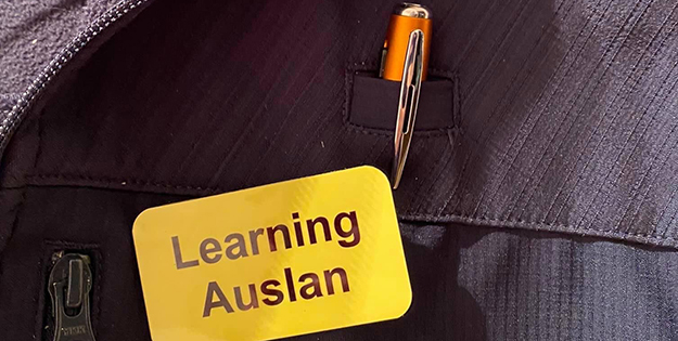 Jenna Kelley's 'Learning Auslan' badge