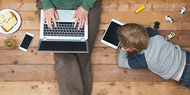 Studying with children