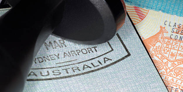Passport stamp