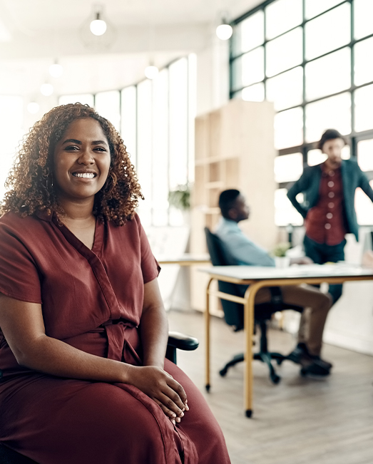 Professional woman in the workplace