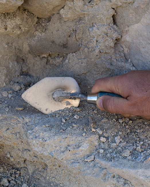 Digging in the ancient dirt