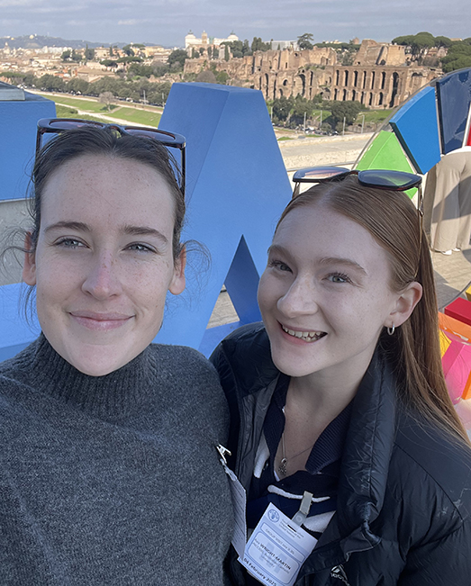 Bree Morris and Ava Wright-Martin