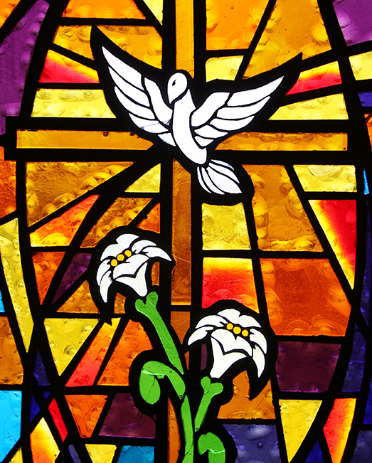 Stained glass window