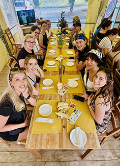 Tasting Pecorino di Pienza