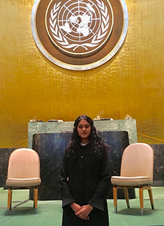 Sheneli at UN