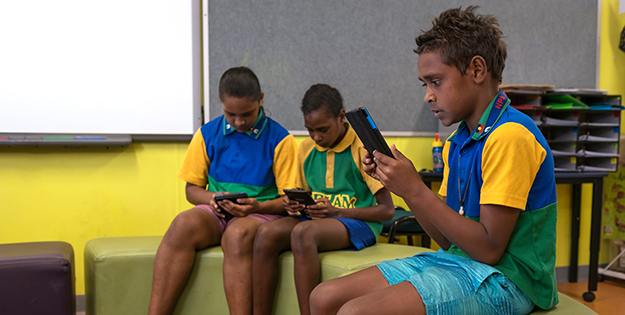 Indigenous Reading Project ACU Daniel Billing