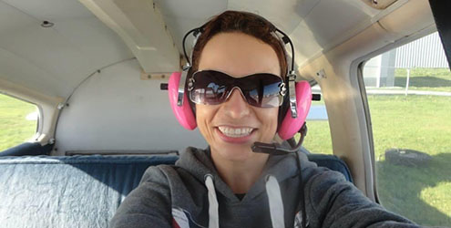 Sarah-Jane Weller in action