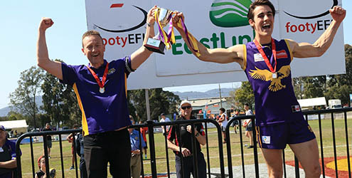 Sean at football three weeks before first marathon