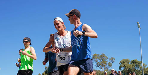 With coach Jase on day 50