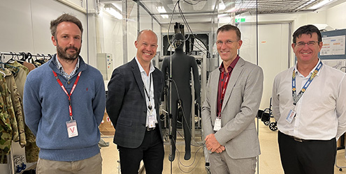 Andrew Condon meets Defence scientists