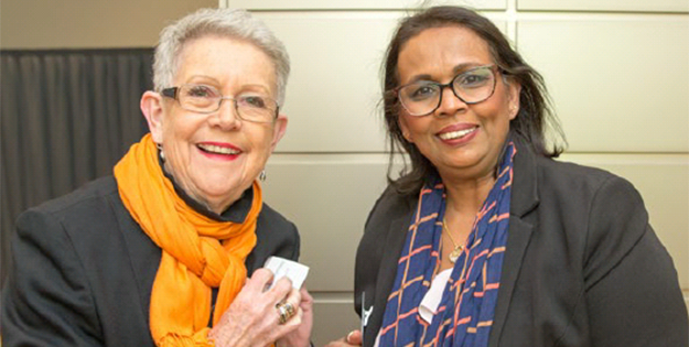 Sharmalie Wijesinghe and Christine Smith